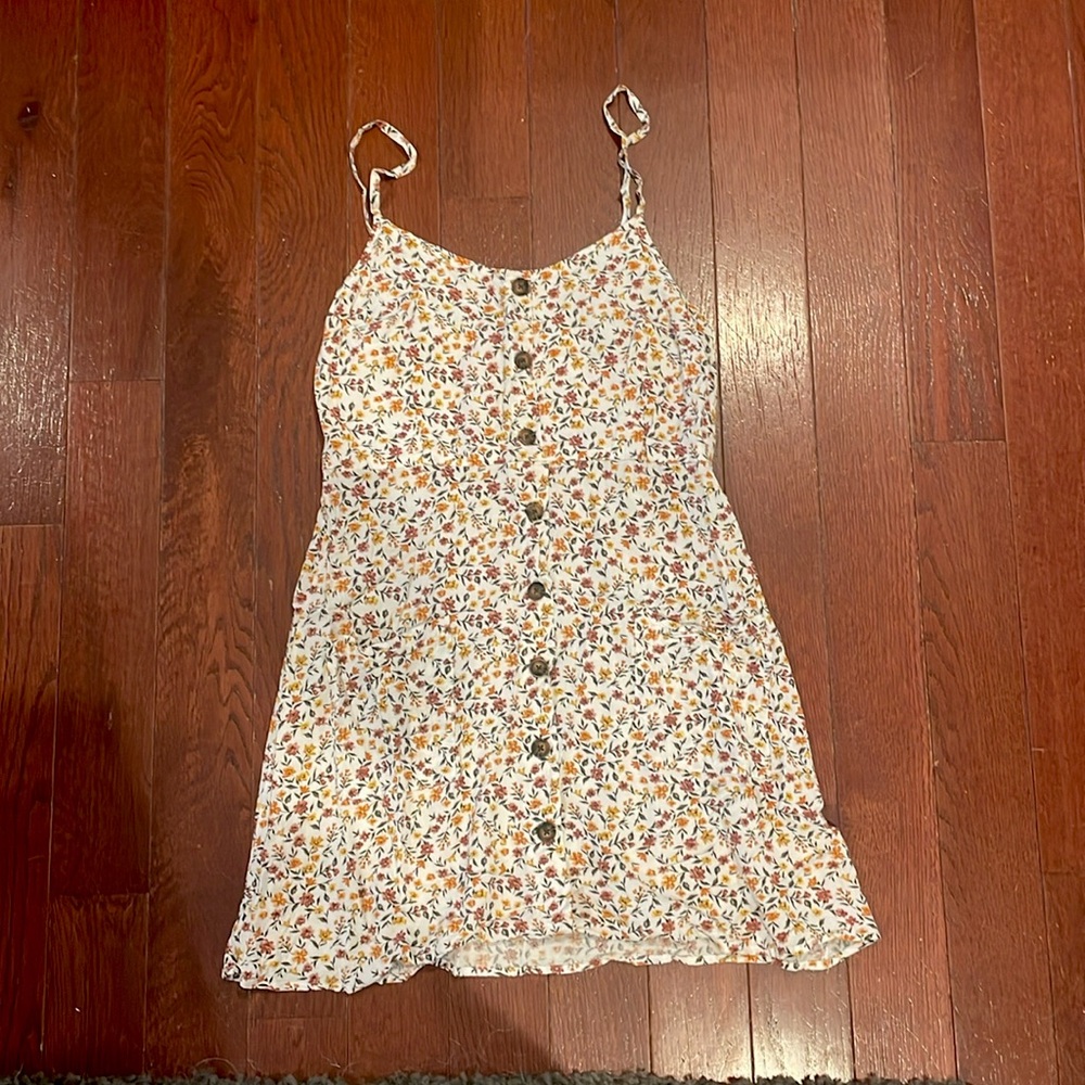 floral strap dress from garage